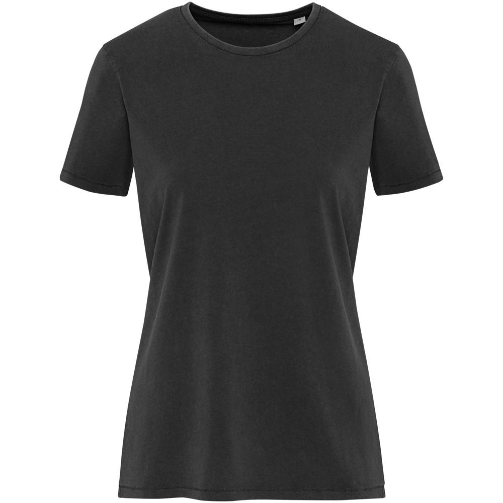 Nanaimo Kurzärmeliges T-Shirt für Damen im Washed Look, 160 g/m2
