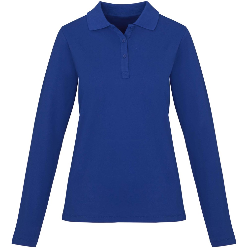 Calgary 180 g/m² Langarm Poloshirt für Damen