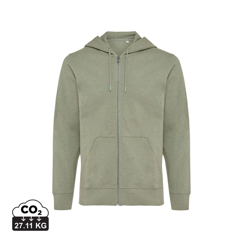 IQONIQ Abisko Zip-Kapuzenpullover aus recycelter Baumwolle